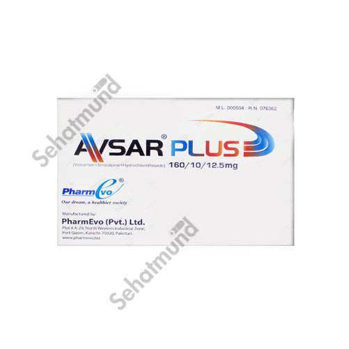 Avsar Plus Tablet 160mg/10mg/12.5mg