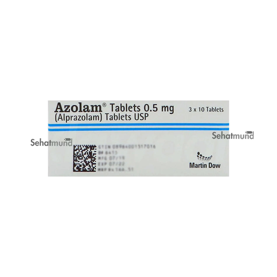 Azolam Tablets 0.5mg