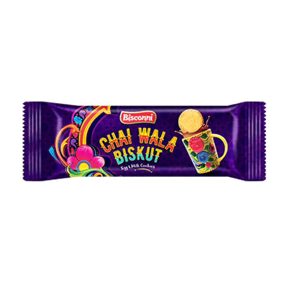 Bisconni Chai Wala Biskut Egg & Milk Cookies 39.6g