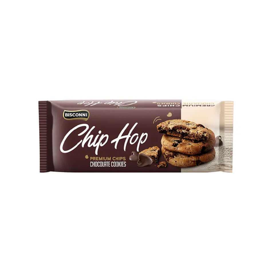 Bisconni Chip Hop Chocolate Half Role Cookies 26g