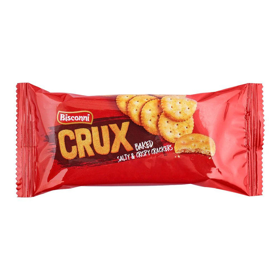 Bisconni Crux Crispy Crackers Biscuits Snack Pack 27g