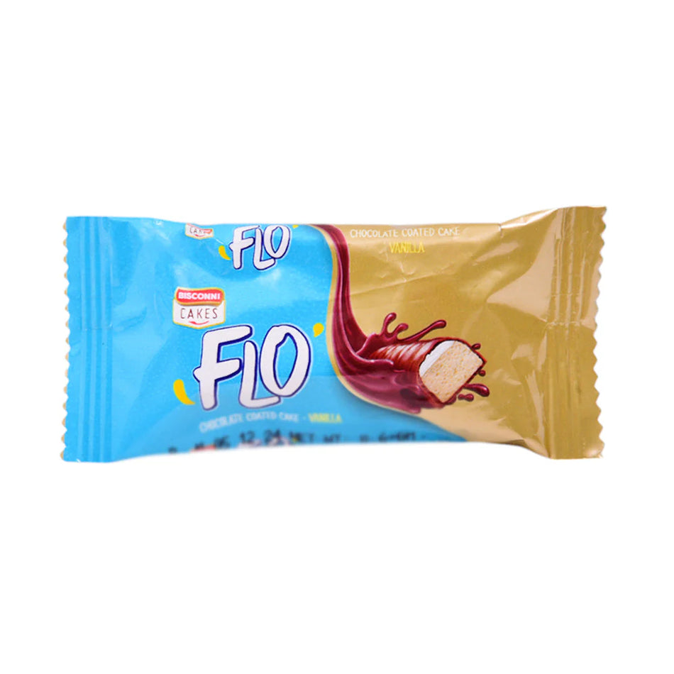 Bisconni Flo Chocolate Coated Vanilla Cake 9g