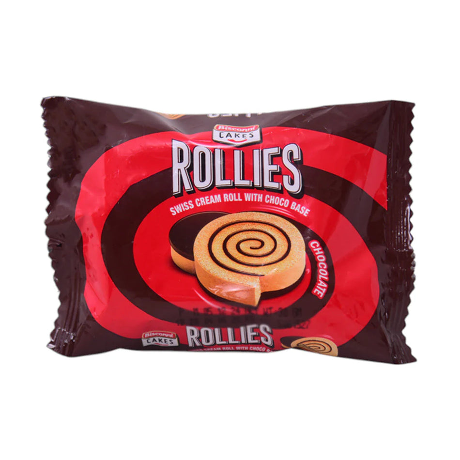 Bisconni Rollies Cake Rolls Chocolate 30g