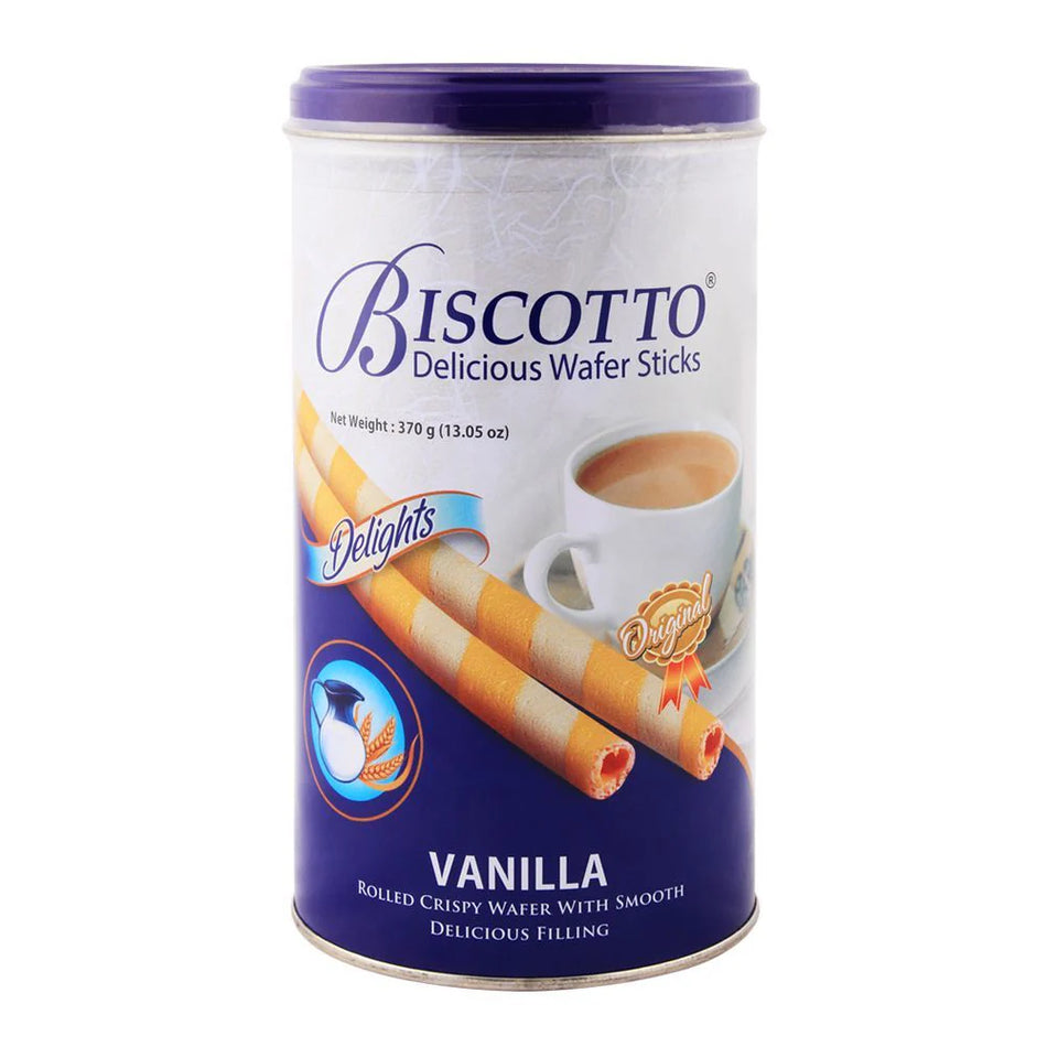 Biscotto Wafers Sticks Vanilla Delights 370g