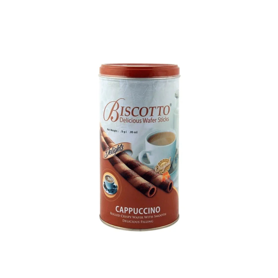 Biscotto Wafer Sticks Cappuccino Delights 125g