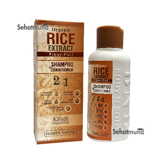 BNB Organic Rice Extract Shampoo + Conditioner 2in1