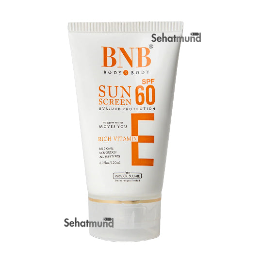 BNB Vitamin E Sun Screen (Spf 60) 120ml