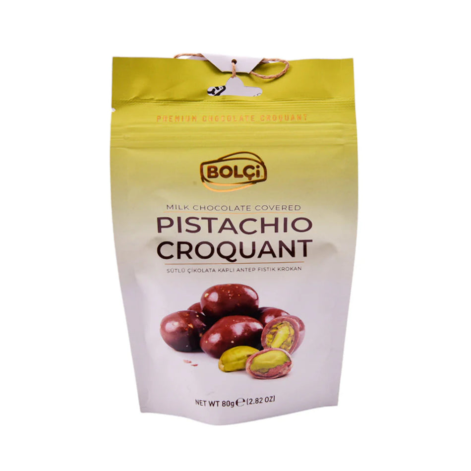 Bolci Milk Chocolate Pistachio Croquant BK202 80g