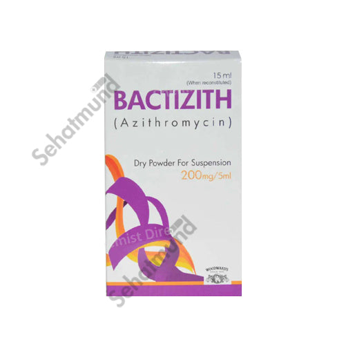 Bactizith 200mg/5ml Syrup 15ml