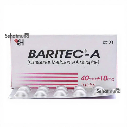 Baritec-A Tablets 40mg+10mg