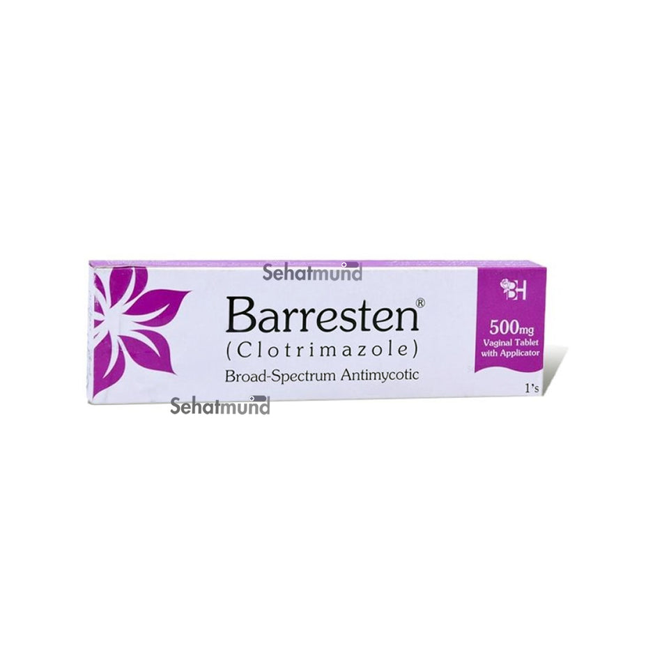 Barresten Vaginal Tablets 500mg