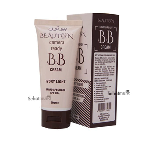 Beauton BB Cream 50g SPF 30+ ivory light