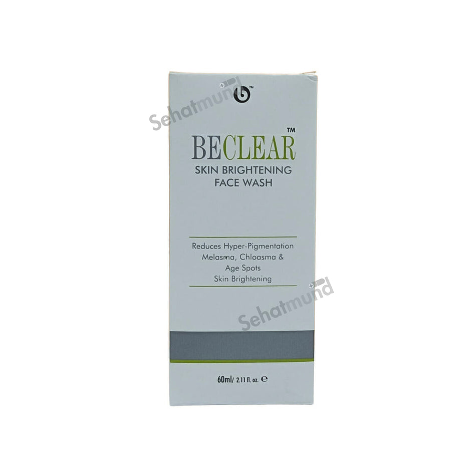 Beclear Skin Brightening Face Wash 60ml