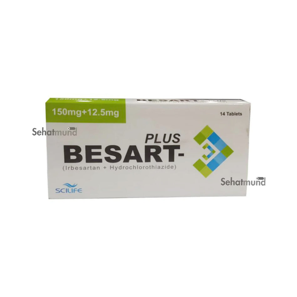 Besart Plus Tablets 150mg + 12.5mg