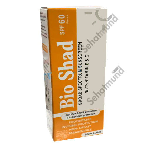 Bio Shad SPF60 Sunblock 30g