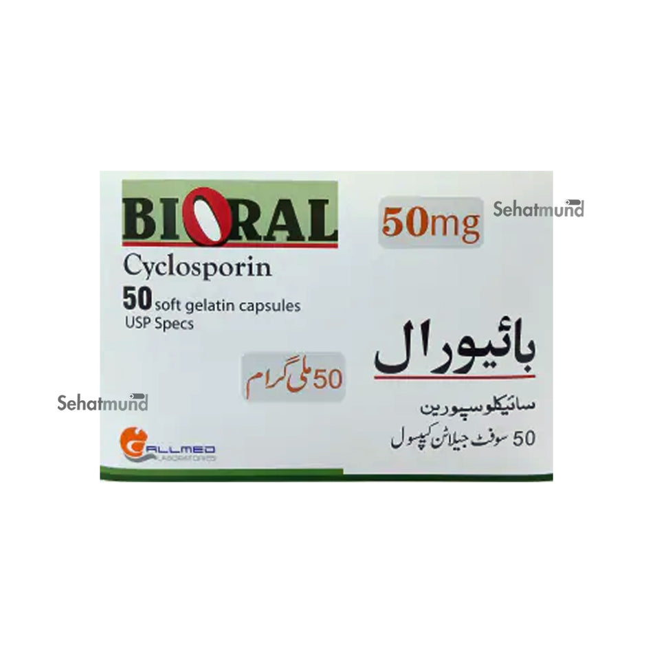 Bioral Capsules 50mg