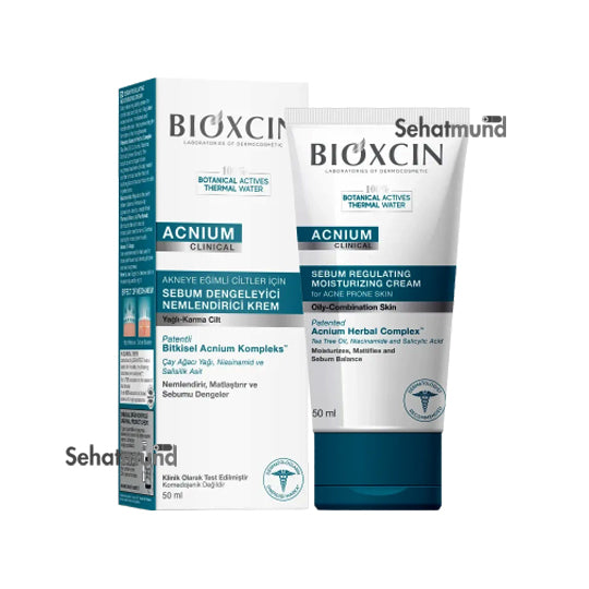 Bioxcin Acnium Sebum Balancing Moisturizing Cream 50ml