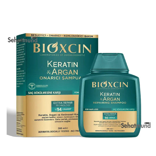 Bioxcin Keratin & Argan Repairing Shampoo 300ml
