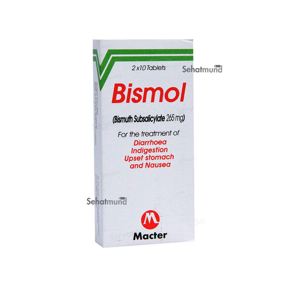 Bismol Tablets 265mg