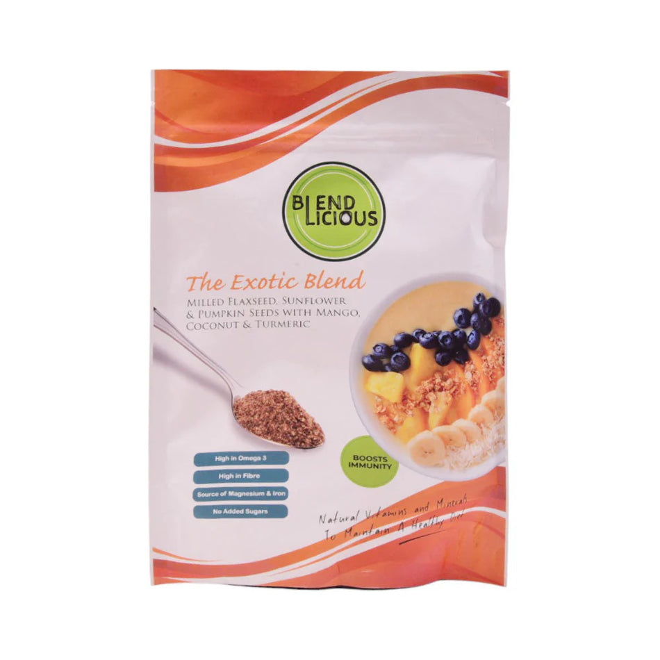 Blendlicious Milled Flaxseed Mango Coconut & Turmeric 250g