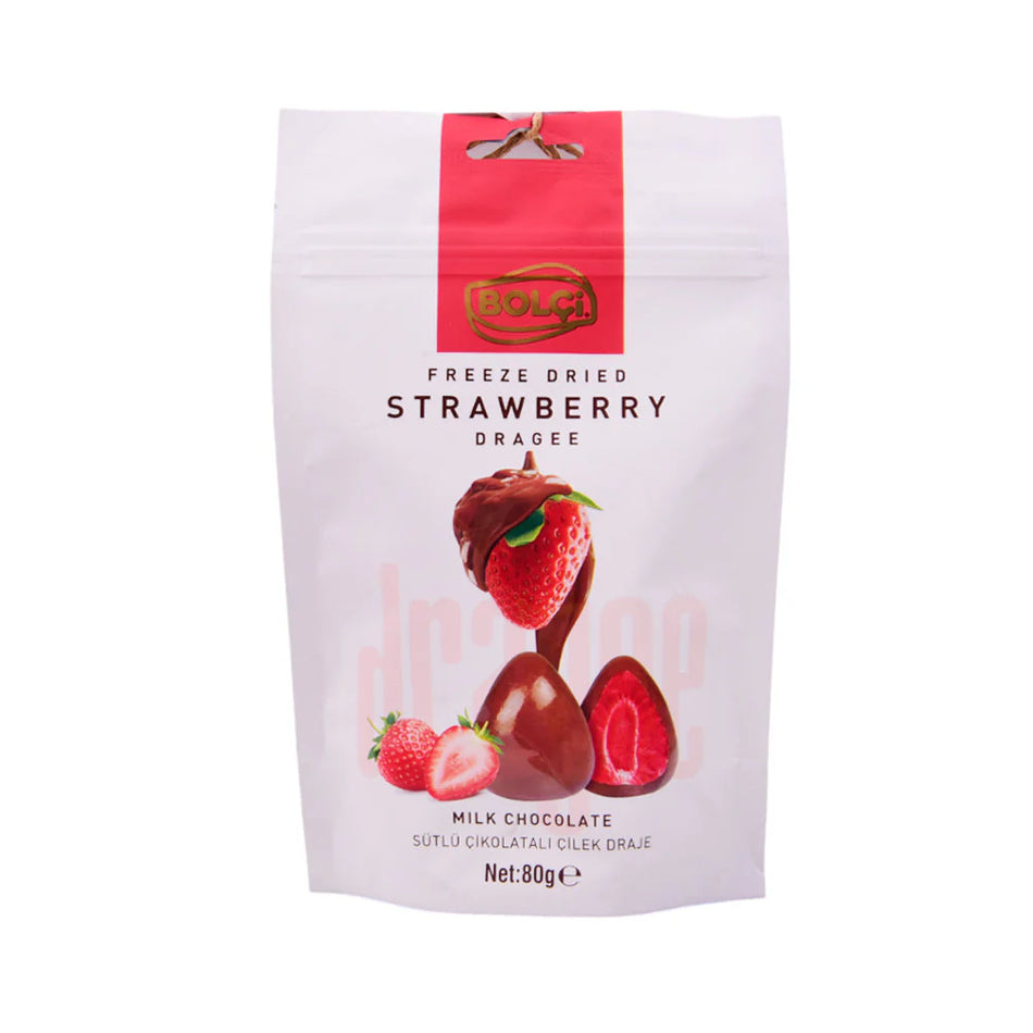 Bolci Milk Chocolate Strawberry Dragee EDK149 80g