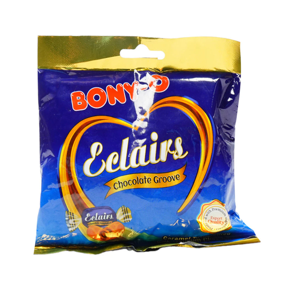 Bony-O Premium Chocolate Eclair 105g