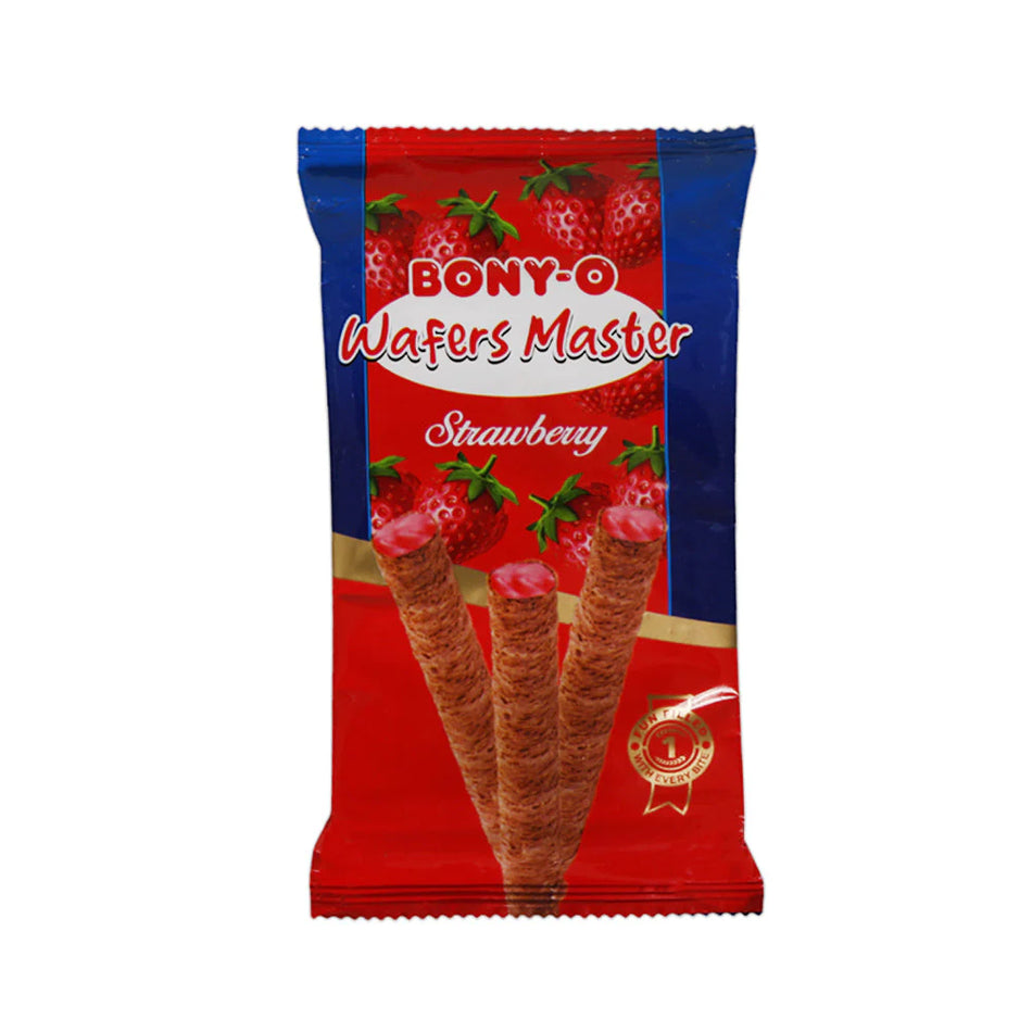 Bony-O Wafer Master Strawberry 80g