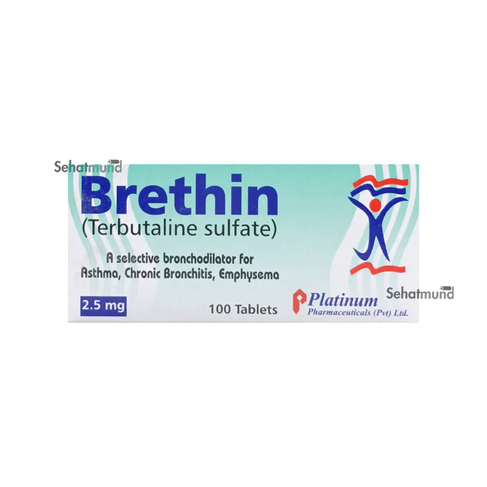 Brethin Tablets 2.5mg