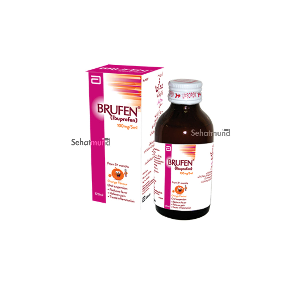 Brufen Syrup 100mg/5ml 120ml