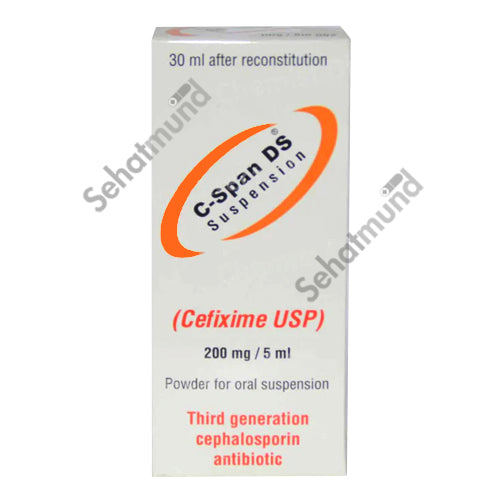 C-Span DS 200mg/5ml Syrup 30ml