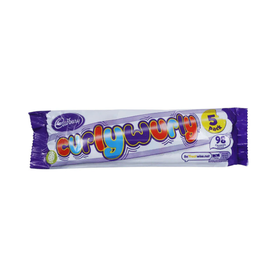 Cadbury Chocolate Curly Wurly 5pc Pack 107.5g