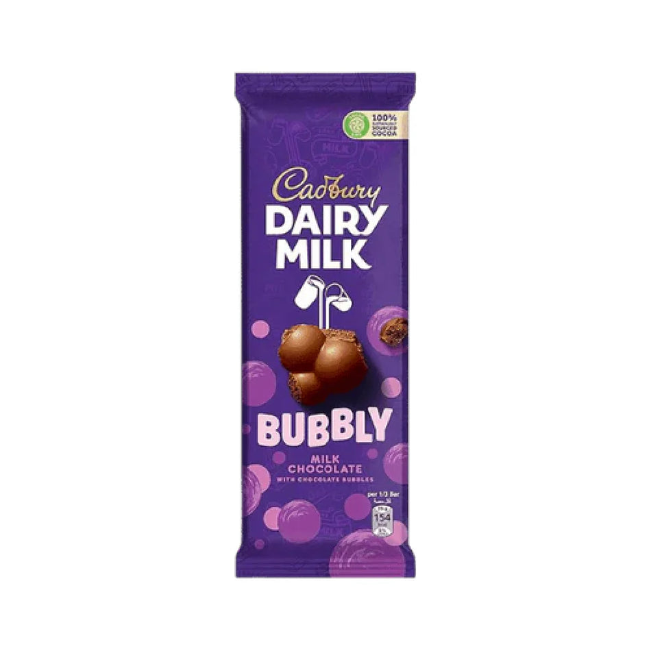 Cadbury Dairy Milk Bubbly Chocolate 87g