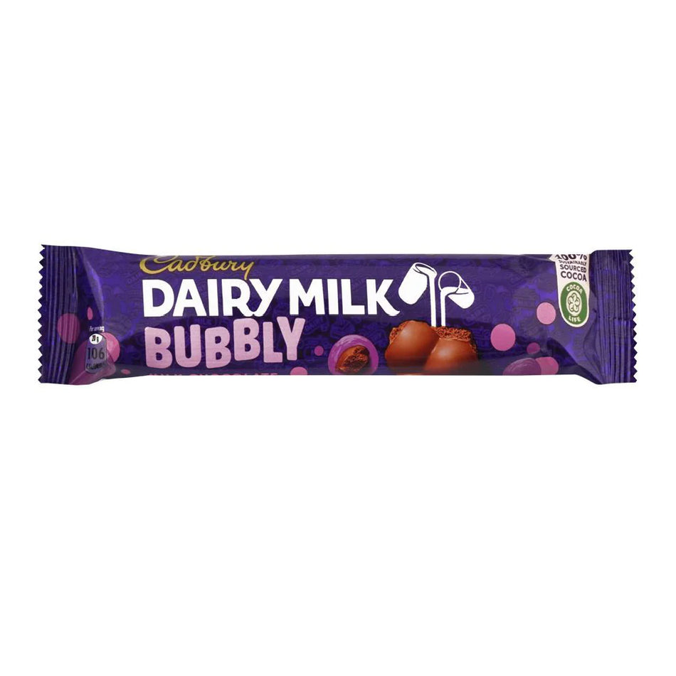Cadbury Dairy Milk Chocolate Bubbly 20g