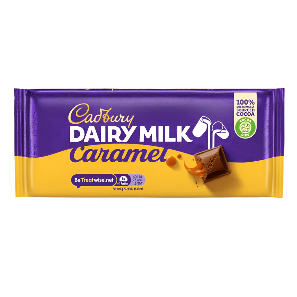 Cadbury Dairy Milk Chocolate Caramel 120g