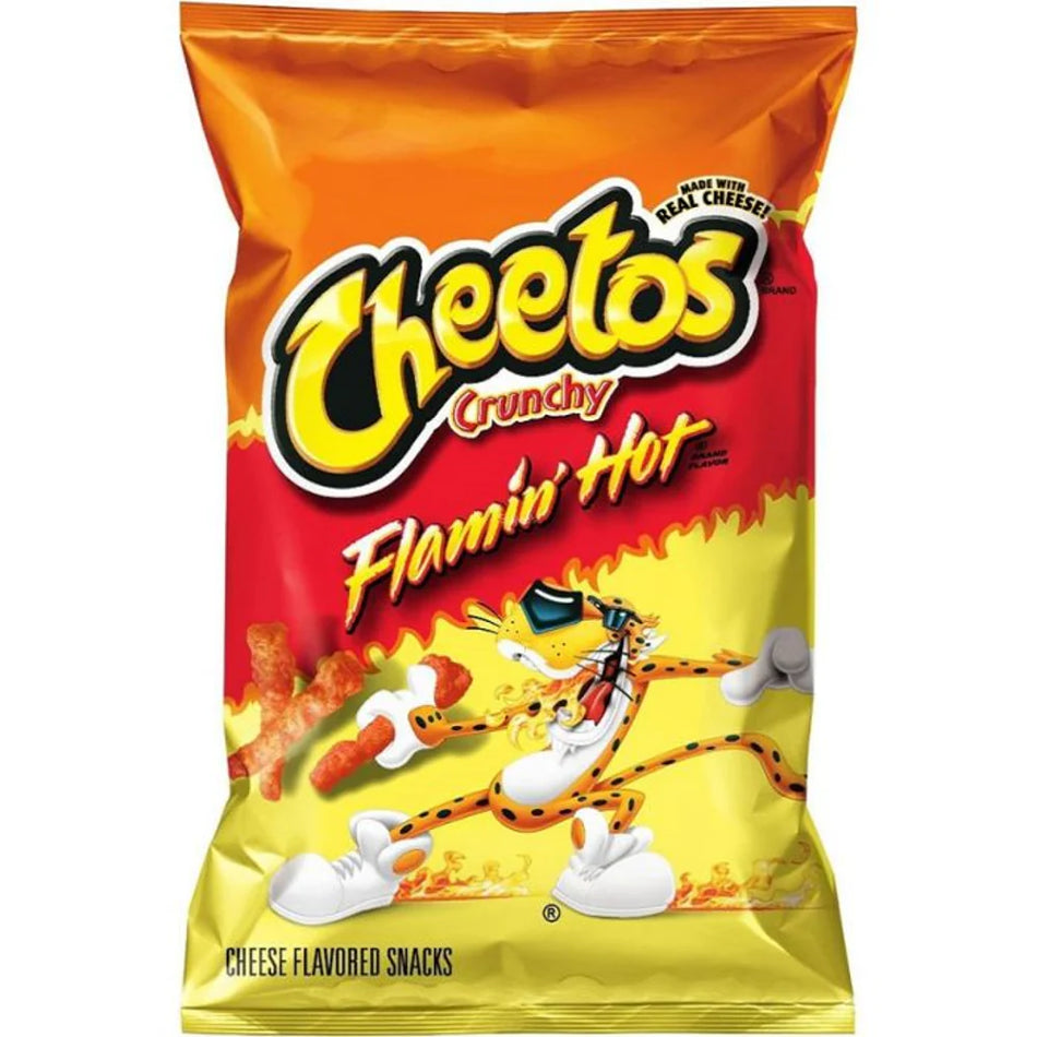 Cheetos Chips Flamin Hot Crunchy 99.2g