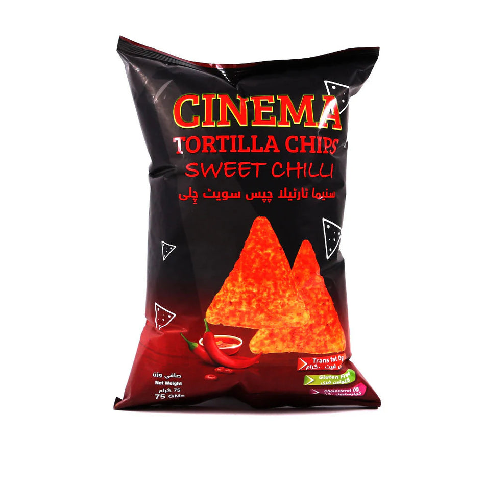 Cinema Sweet Chilli Tortilla Chips 75g