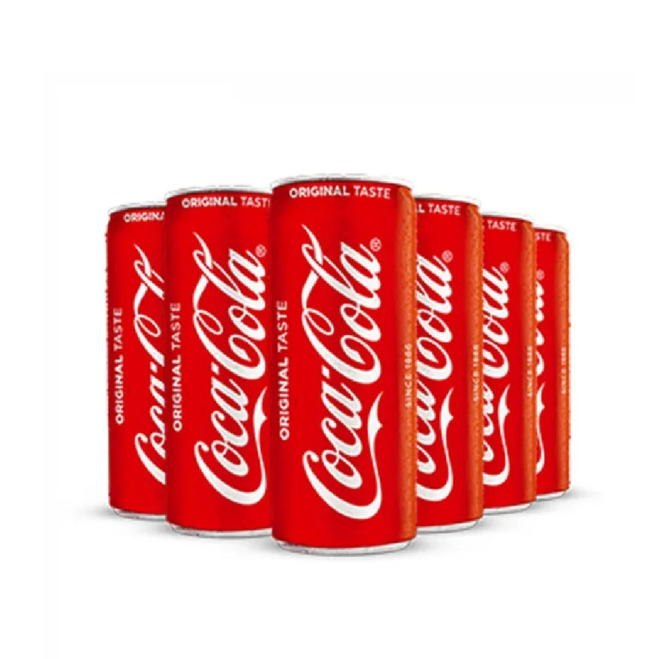 Coca Cola Local Can 250ml Carton