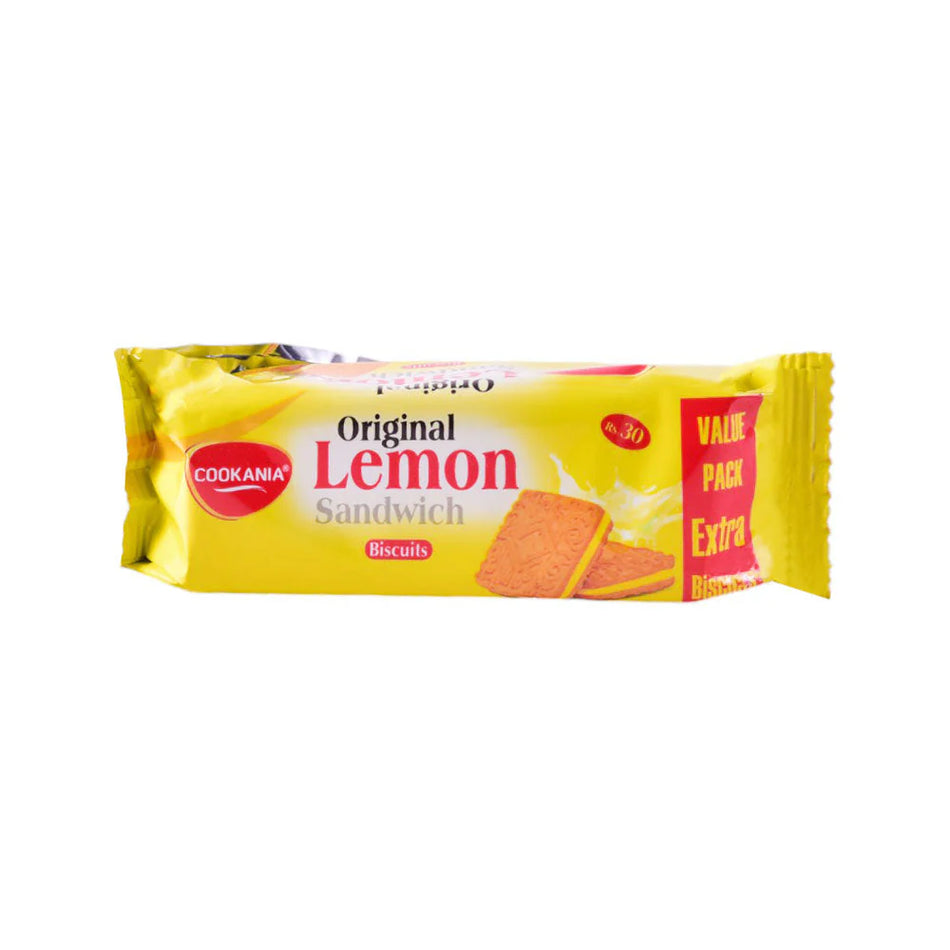 Cookania Original Lemon Sandwich Cookies 63g