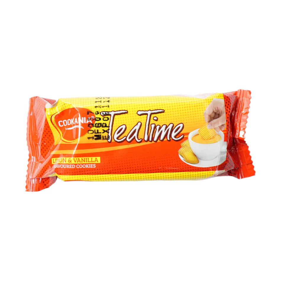 Cookania Tea Time Lemon & Vanilla Cookies HR 60g