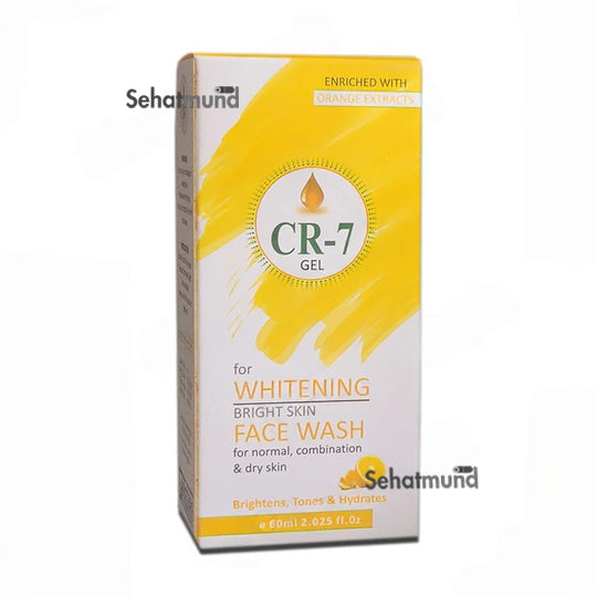 CR 7 Whitening Face Wash Gel 60ml