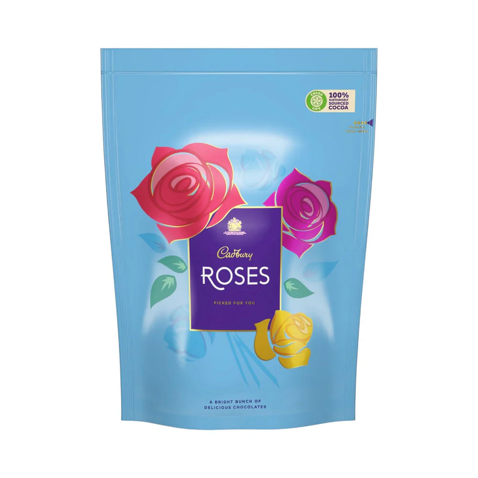 Cadbury Chocolate Roses Pouch 300g