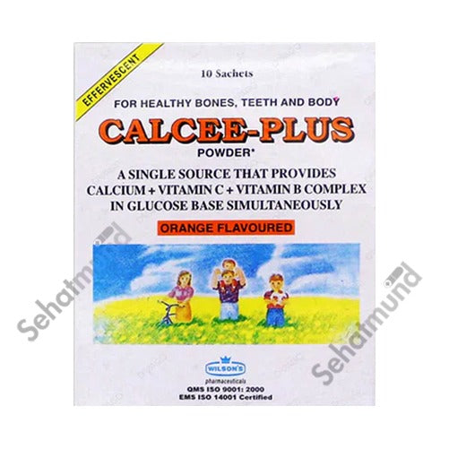 Calcee-Plus Orange Powder Sachets