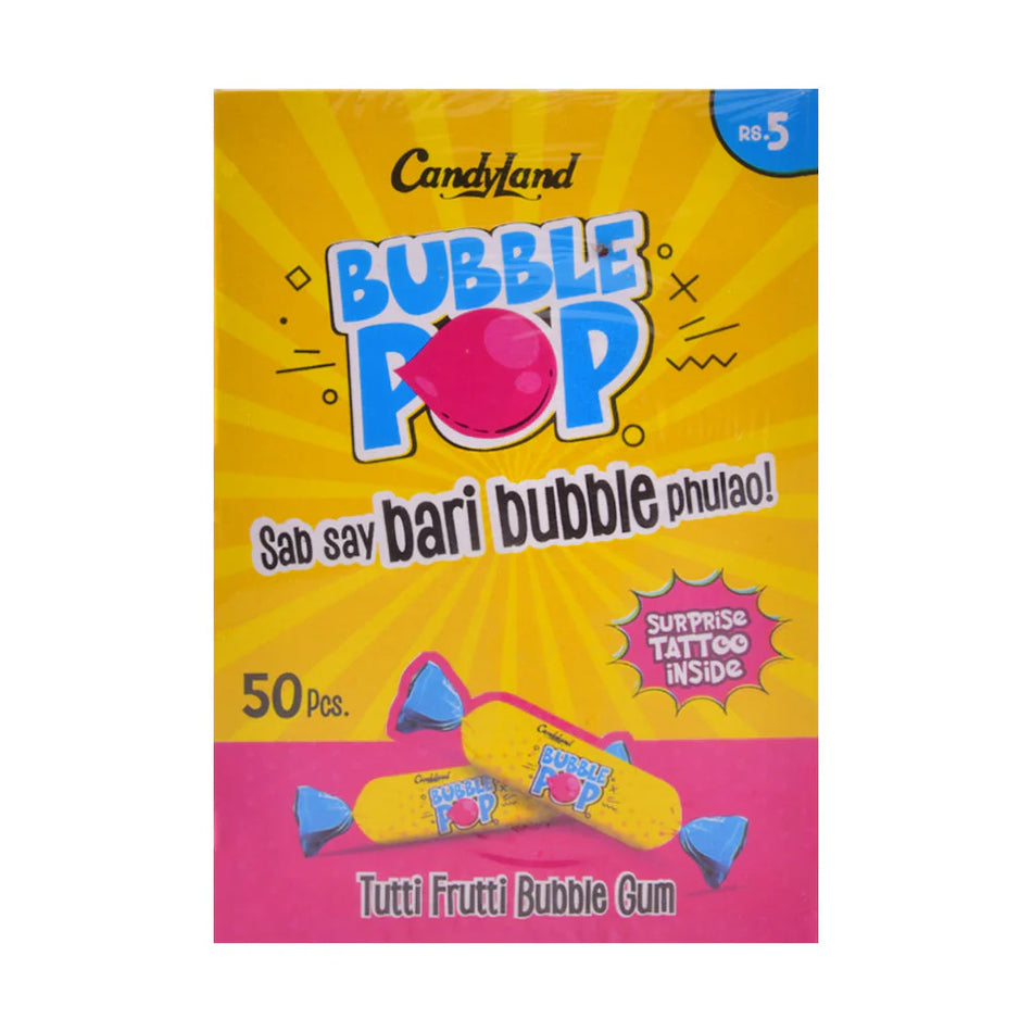 Candyland Tutti Frutti Bubble Gum 200g