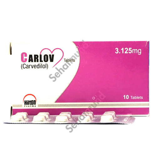 Carlov Tablets 3.125mg