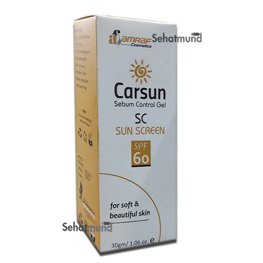 Carson Sc Sunscreen SPF 60 30ml