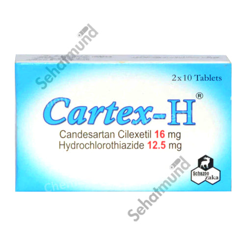 Cartex H Tablets 16mg/12.5mg