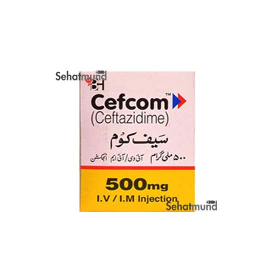 Cefcom IM/IV Injection 500mg