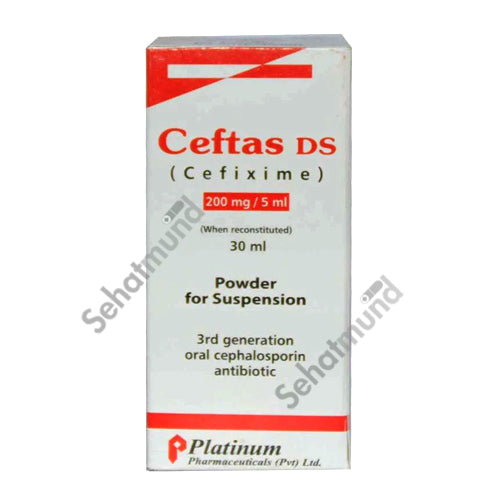 Ceftas DS Dry Syrup 200mg/5ml 30ml