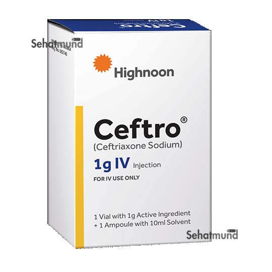 Ceftro IV Injection 1g