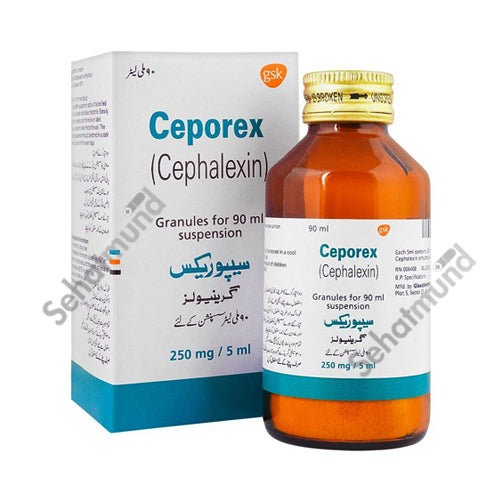 Ceporex 250mg/5ml Syrup 90ml